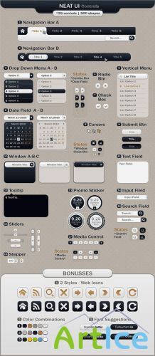 Neat UI Controls - Web Elements