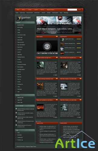 eGamer v4.1 Update ElegantThemes WordPress Theme