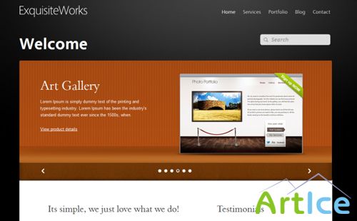 ThemeFuse Exquisite Works Developer Theme v1.0.13 for Wordpress v3.x