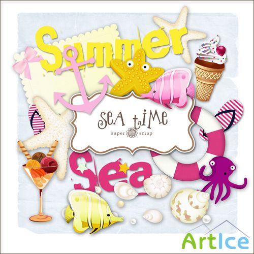 Scrap-kit - Sea Time