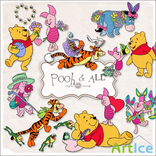 Scrap-kit - Winnie & All #4