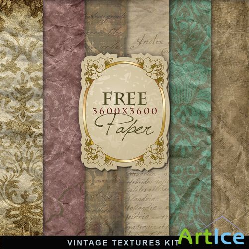 Textures - Old Vintage Backgrounds #43