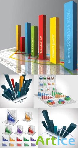 Vector 3D Graph | 3D 