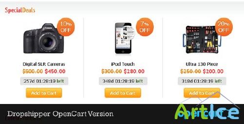 Themeforest - Dropshipper OpenCart Theme