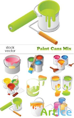 Paint Cans Mix |   