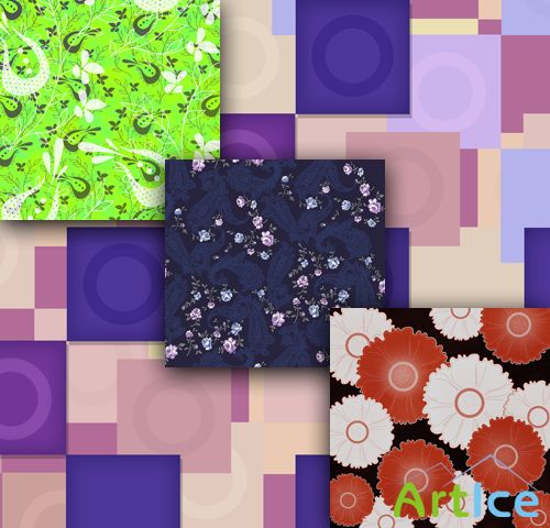 Flower backgrounds pack 4