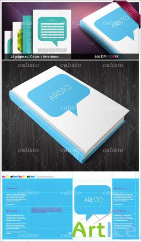 Book Template: Aristo - InDesign Template