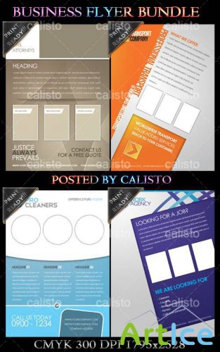 PSD Template - Business Flyer Bundle