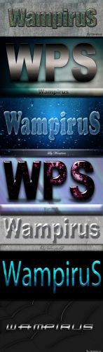 Wampirus 3D Text Effect (Pack 2)