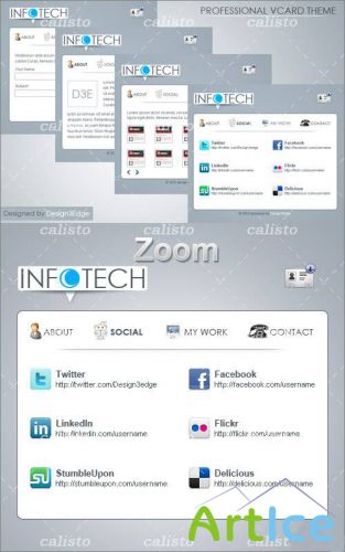 Professional vCARD Theme - GraphicRiver