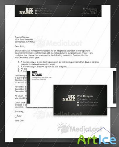 MediaLoot - Flashy Corporate Identity Pack