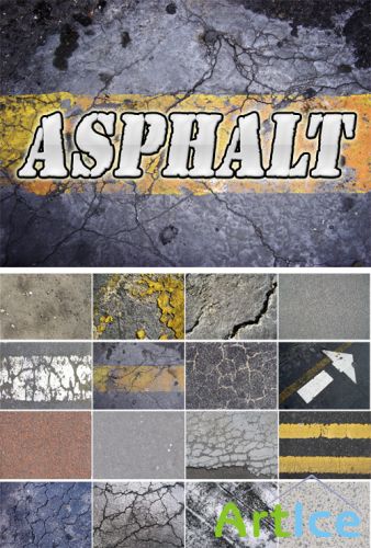 Asphalt textures Collection