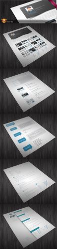 5 CV/Resumes InDesign Templates