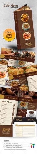 GraphicRiver - Cafe Menu Indesign Template