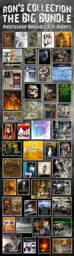 Ron's Collection - The Big Bundle - Photoshop Brushes & Elements