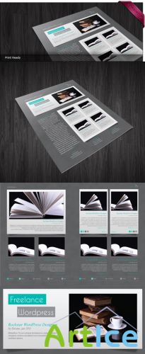 Newsletter InDesign Template - Argos