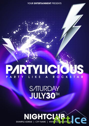 River Partylicious Flyer