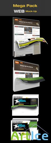 Mega pack web mock up