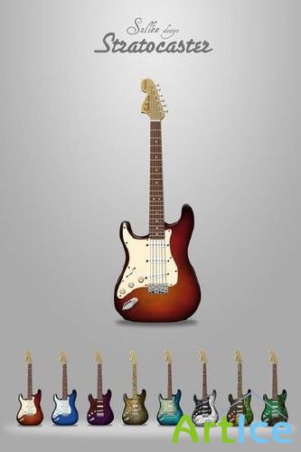 PSD- " stratocaster" ( )