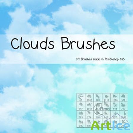   Photoshop (Clouds Brushes)