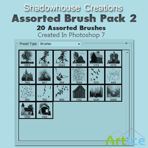 Assorted Brush Pack 2