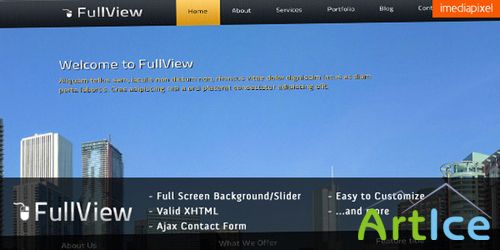 ThemeForest - FullView - Fullscreen Background Slider Template - RiP