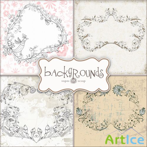 Textures - Weddings Backgrounds #3