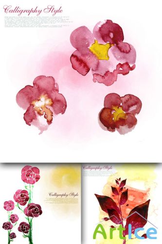 Flower backgrounds pack 7