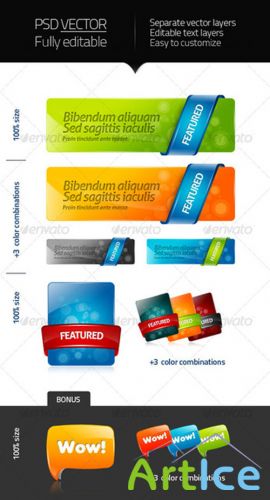 GraphicRiver - Seextwood - web elements 2