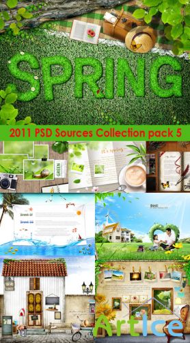 2011 PSD Sources Collection Pack 5