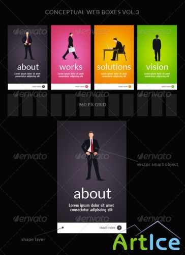 GraphicRiver - Web Box or Banner Templates 3