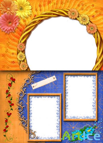 Photo Frame - Flowers