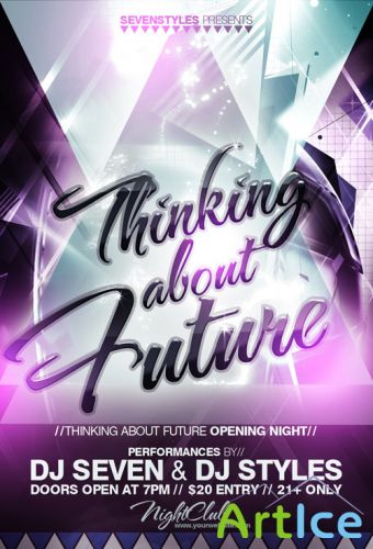 Thinking Future Flyer Template