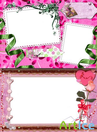 Photo Frame - Color Barbie