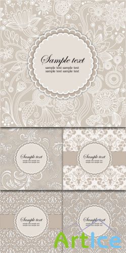 Vintage Vector Backgrounds #1