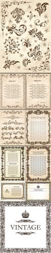 Vintage Vector Backgrounds #2