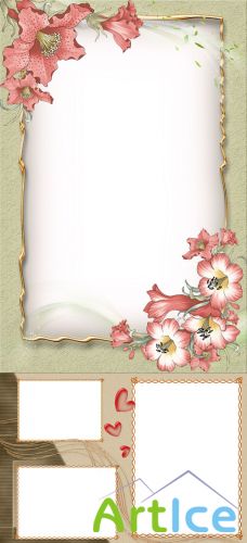 Photo Frame - Garden flowers