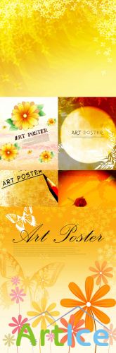 Flower backgrounds pack 15