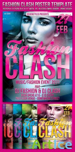 GraphicRiver Fashion Clash Template