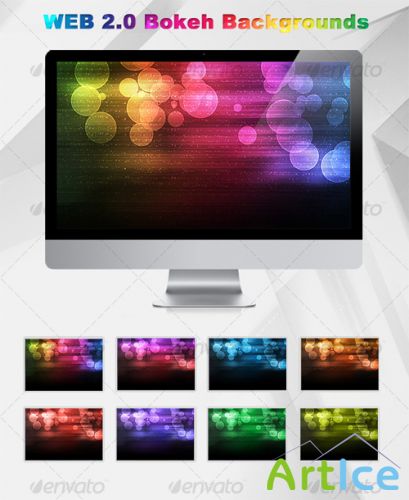 GraphicRiver - Web 2.0 Bokeh Background