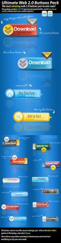 Ultimate Web 2.0 Download Buttons