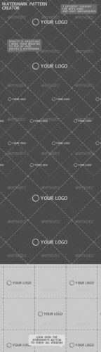 GR-watermark pattern creator