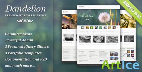 ThemeForest Dandelion - Powerful Elegant Theme v 2.6.6