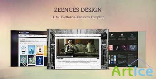 ThemeForest - Zeences - HTML Portfolio & Business Template - RiP