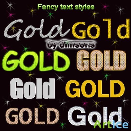 Fancy text styles