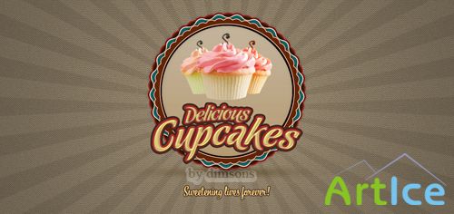 upcake logo v1 psd