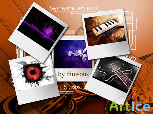 PSD Wallpaper pack