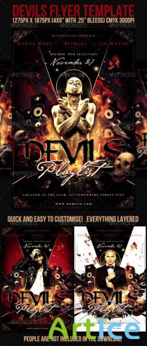 GraphicRiver - Devils Flyer Template