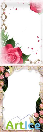 Photo Frame - Beautiful roses