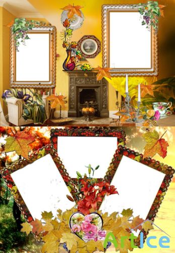 Photo Frame - Autumn design